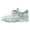 Light Gray, variant on Women's Breathable Knit Sneakers Lightweight Flat Sole Walking Running Athletic Shoes for Everyday Use
