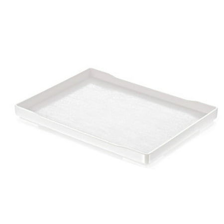 

New Serving Tray Rectangular Plastic Tray Food Serving Trays for Restaurant Home Hotel Trays Durable