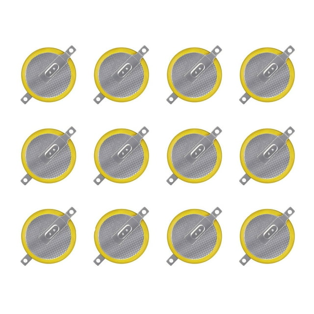 taessv 12 Pack CR2025 Battery, CR2025 3V Lithium Battery for Pokemon, Pokemon Crystal, GameBoy, Gameboy Color Game Battery Replacement