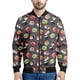 thumbnail image 2 of Chaqueta bomber con estampado 3D de rollos de sushi japoneses para hombres y mujeres, sudadera de gran tamaño, camisetas de primavera y otoño, chaquetas con cremallera de manga larga, 2 of 5