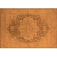 thumbnail image 1 of Ahgly Company Indoor Rectangle Oriental Orange Industrial Area Rugs, 2' x 3', 1 of 4