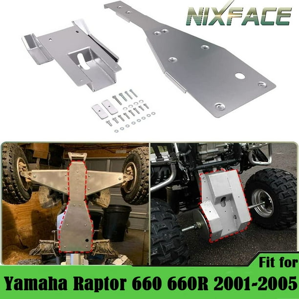 NIXFACE Full Chassis Glide & Swing Arm Skid Plate Gaurd Combo For