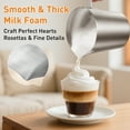 thumbnail image 5 of Secura Automatic Milk Frother, 4-in-1 Electric Milk Steamer, 17oz Detachable Hot/Cold Foam Maker, Milk Warmer for Latte, Cappuccinos, Macchiato, Hot Chocolate, with Silicone Spatula & 2 Whisks, 5 of 7