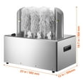 thumbnail image 5 of KFFKFF Glassware Shiner Device, 8-Brush Glass Refining Equipment, 660 Units/Hour Electric Business Glass Shiner for Champagne Flutes, Ale Tumblers, Steins, Ideal for Pub Eatery Kitchen, 5 of 9