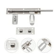 thumbnail image 2 of MasteelfCA Barrel Bolt Door Latch Metal Sliding Bolt Lock Lengthen Slide Latch Lock, 2 of 8