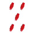 thumbnail image 1 of Jumpingount Pantalones de harén de danza del vientre para mujer Pantalones de Halloween árabes holgados tribales Disfraces Rojo Type2, 1 of 1