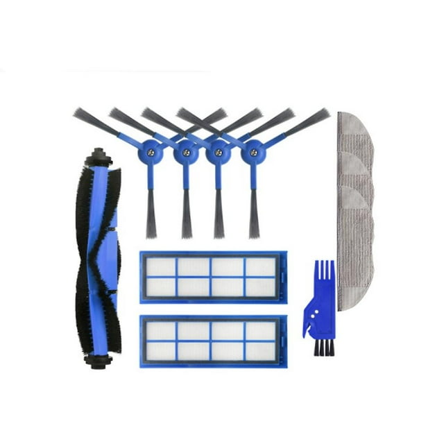 Para Eufy Robovac L70 Hybrid Robotic Kit Filtros Cepillos Almohadillas de fregado Afortunado Sencillez