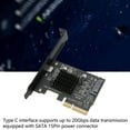 thumbnail image 3 of USB 3.2 Gen 2 Carte d'Extension, 20Gbps PCIe à USB 3.2 Fiche de Carte d'Extension et Type de Jeu C pour Bureau, 3 of 8