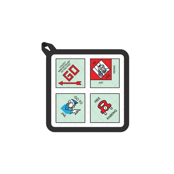 Hasbro Gaming Monopoly Board Hot Pad