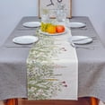 thumbnail image 3 of Table Decor Table Runner Simple Retro Herb Fresh Pattern Coffee Table Cover Cloth Wedding Party Restaurant Table Runner, 3 of 5