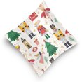 thumbnail image 5 of GZHJMY Christmas Nutcracker Pillow Cover 18 x 18 Inch, Soft Decorative Cushion Case Square Throw Pillow Cover for Sofa Living Room Couch Home Decor, 5 of 7