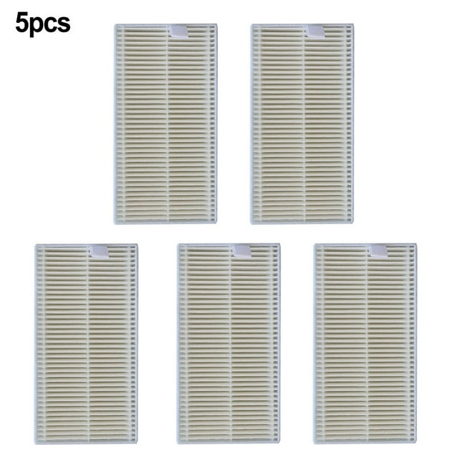 5 Pcs Filtre pour Midea M9 pour EUREKA E10s Pièces de Rechange pour Aspirateur Robot