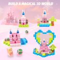 thumbnail image 4 of Bloques Magneticos CEMECER Princess Magnetic Blocks 48 piezas cubos de 1 pulgada, 4 of 5