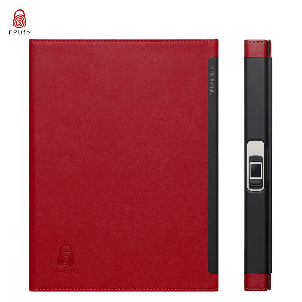 FPlife Technology Fingerprint Lock Notebook Journal Planner with High