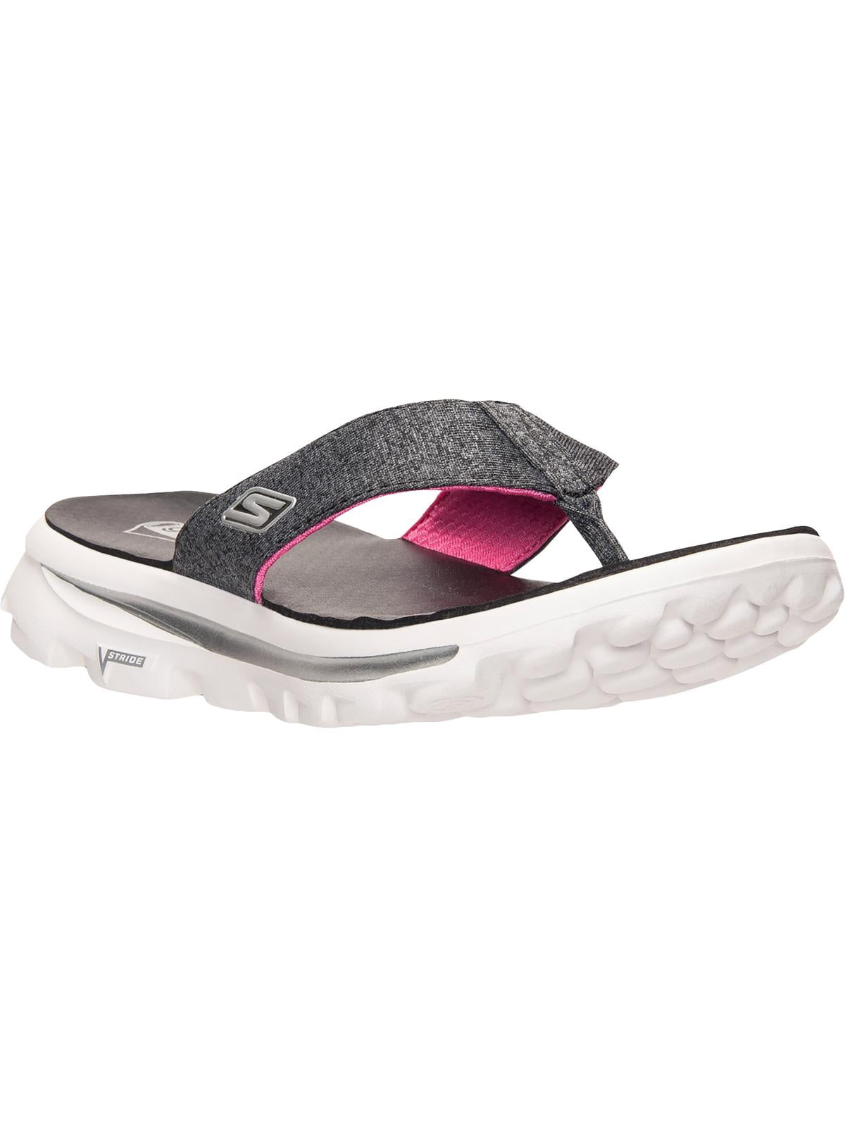 skechers go walk move solstice flip flops
