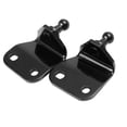 thumbnail image 3 of 2pcs 10mm Car Vehicle Ball Studs Mounting Brackets Black for Gas Struts Shocks 57x42x23mm, 3 of 5