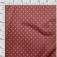 thumbnail image 3 of oneOone Cotton Poplin Maroon Fabric Retro Socks Craft Projects Decor Fabric Printed By The Yard 42 Inch Wide, 3 of 5