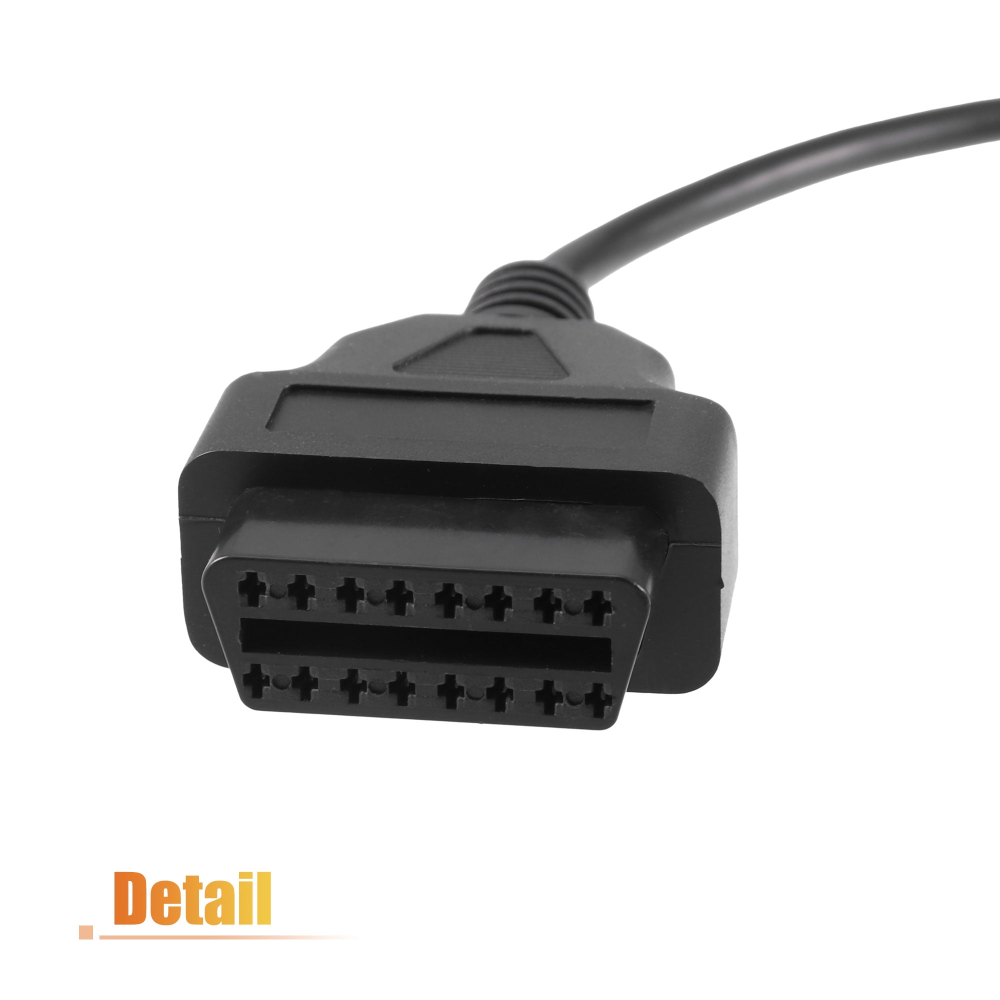 Unique Bargains OBD 1 20-Pin to OBD2 16-Pin Diagnostic Tool Adapter for BMW Models