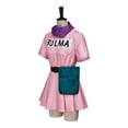thumbnail image 5 of Disfraz de Bulma de Anime para cosplay, vestido rosa, ropa para adultos, uniforme Kawaii para chicas, traje de fiesta de máscaras de carnaval, 5 of 5
