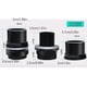 thumbnail image 4 of Billuyoard Junta de tubería de agua de acuario, conector impermeable, accesorios profesionales para peceras domésticas, accesorios de repuesto Piezas de acuario 40 mm, 4 of 6