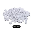 thumbnail image 3 of Unique Bargains Clothes Hanger Marker Colored Hanger Sizer Garment Markers Tag White 6T, 3 of 5