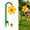 Yellow, variant on Dog Sprinkler, 360° Rotating Flower Water Sprinkler Toy for Dogs Outdoor Play, Sunflower Lawn Sprinkler for Yard Garden Watering.