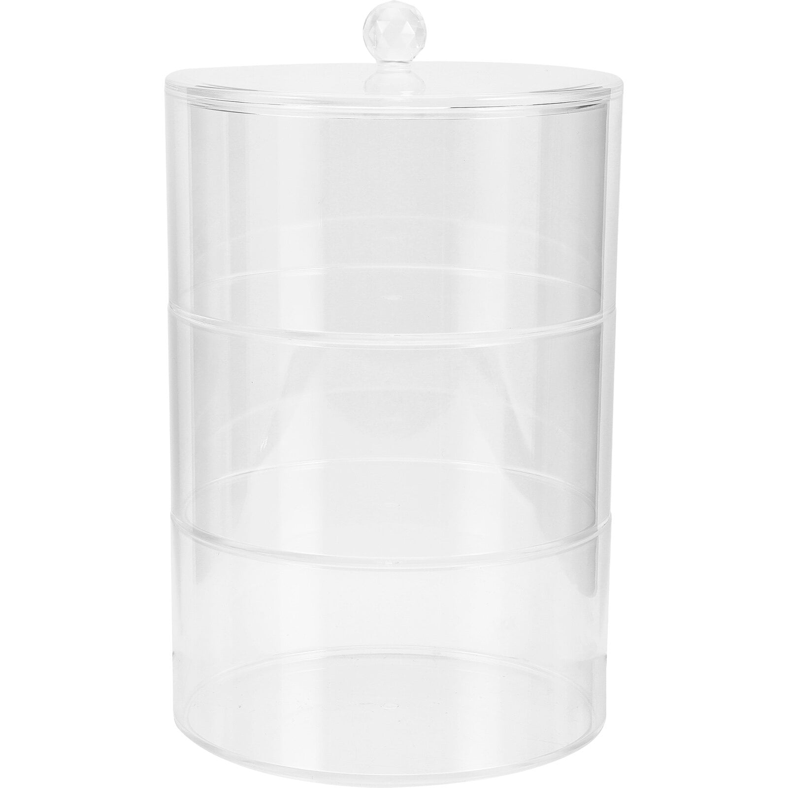 Belt tray holder Multilevel Belt Organizer Box Desktop Transparent