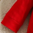 thumbnail image 5 of Zshosam Boy Clothes Toddler Baby Boy Fall Clothes Crew Neck Long Sleeve Sweatshirt Pants 2 Pcs Outfits,Red 9-12 Months, 5 of 7