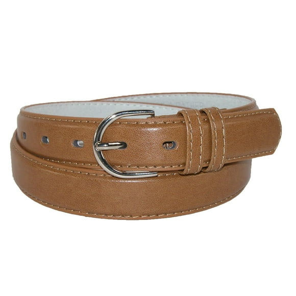 CTM®  Leather 1 1/8 Inch Dress Belt (Women's)