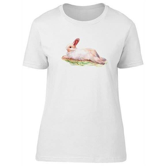 Beautiful Bunny, Furry, Cute T-Shirt Women -Image by Shutterstock, Female Large