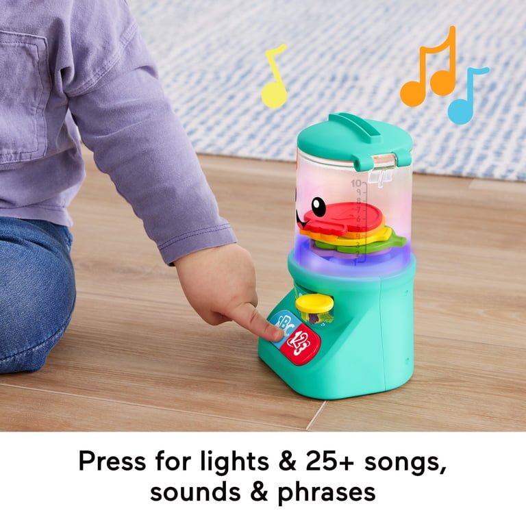 Fisher-Price Baby- & Peuterleerspeelgoed Tel & Stapel Kraan met Blokken, Lampjes, Muziek & Geluiden voor Baby's vanaf 9 maanden, Meertalig UK, Frans Duitse Versie, HXF48 Fisher-Price Baby- & Peuterleerspeelgoed Tel & Stapel Kraan met Blokken, Lampjes, Muziek & Geluiden voor Baby's vanaf 9 maanden, Meertalig UK, Frans Duitse Versie, HXF48