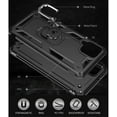thumbnail image 4 of Galaxy A12 Phone Case, Samsung A12 Phone Case with HD Screen Protector, Military Grade Protective Cases with Ring for Samsung Galaxy A12 (Black), 4 of 12