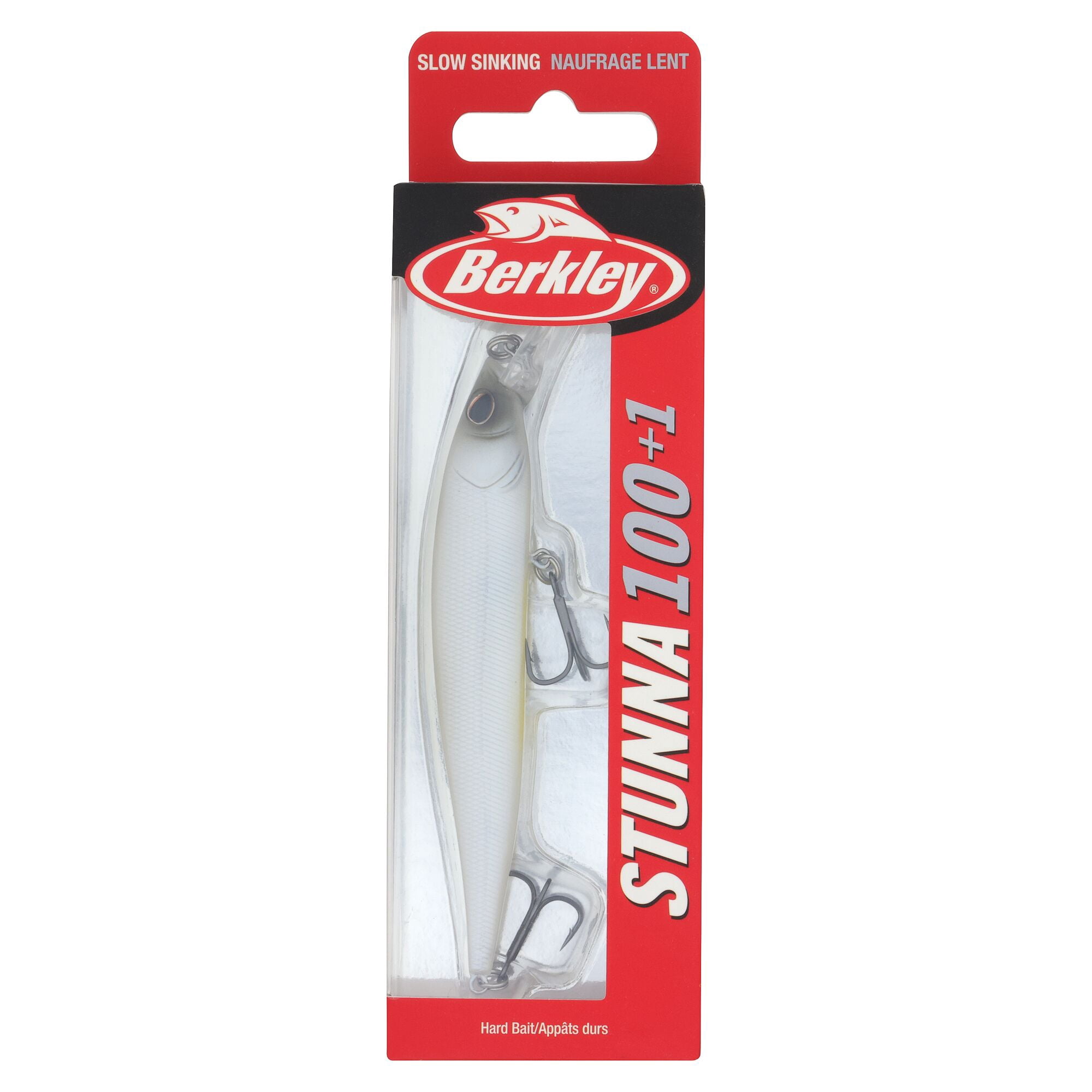 Berkley Stunna, 3 in, Jerkbaits, French Pearl OB (1 Count)