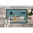thumbnail image 2 of Fawn English Bulldog Kitchen Scene Indoor or Outdoor Mat 18x27 CK7828MAT, 2 of 4