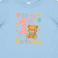 thumbnail image 4 of Inktastic 1st Birthday Cute Teddy Bear Theme Boys or Girls Baby T-Shirt, 4 of 5