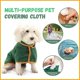 thumbnail image 5 of LDog Albornoz Toalla Suave Súper Absorbente Albornoz Secado Humedad Pijamas Para Perro Nuevo, 5 of 5
