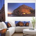 thumbnail image 1 of Sunset on the Matala Beach Greece - Seashore Canvas Art Print, 1 of 3