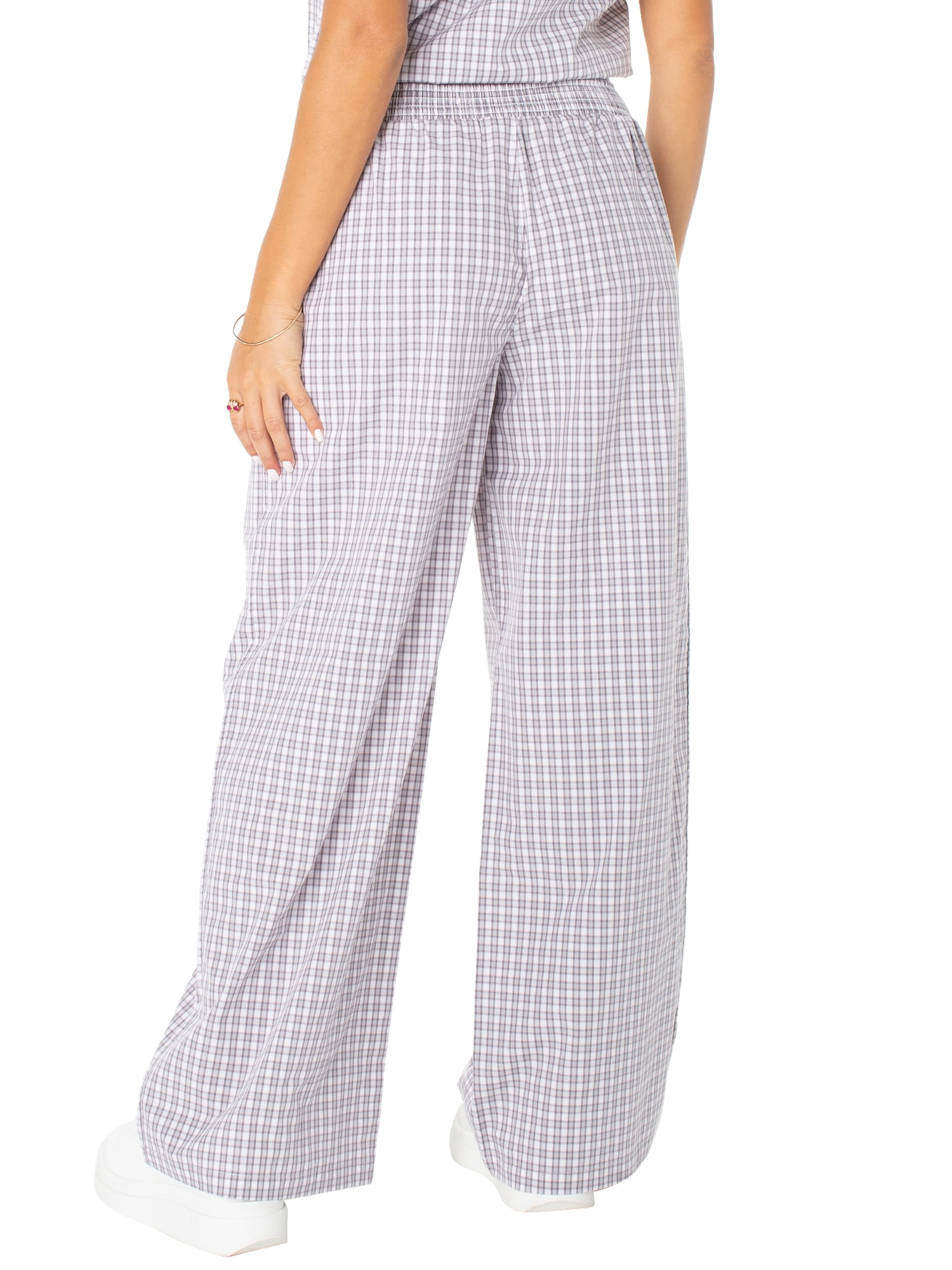 Celebrity Pink Women's and Women's Plus High Rise Pull On Wide Leg Pants, Sizes XS-XXXL