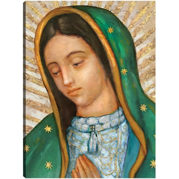 Cuadro Decorativo - Retrato de Nuestra Señora Jr Impresión en canvas, estrechado.