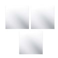 thumbnail image 1 of Injueey Paquete de 3 adhesivos para pared de espejo, autoadhesivo de superficie lisa de plástico DIY con cuadrado de alta viscosidad para cocina, Decoración del hogar Injueey HA011929-00, 1 of 6