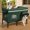 Green, variant on Outdoor House Insulated Shelter Windproof Rainproof Kitty House Safe Shelter for Stray Feral Cats Patio Balcony Porch Indoor Use 25.6x16.5x12 in (Green, Large)