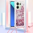 thumbnail image 2 of Funda FOXDOCK para Xiaomi Redmi Note 13 4G con Cuerda Ajustable, Brillo Líquido, Protección Antigolpes y Lente – Ideal para Regalo, 2 of 6
