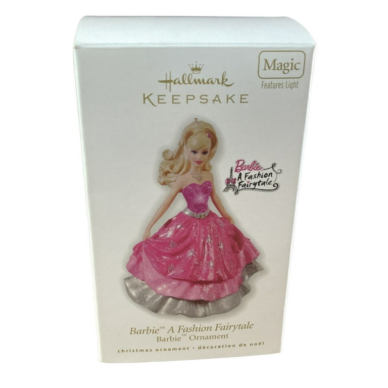 2010 Barbie A Fashion Fairytale (Barbie) Hallmark Keepsake Christmas Tree  Ornament - QXI2366 - Walmart.com
