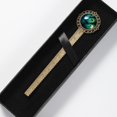 thumbnail image 5 of Peacock feathers Lace Bookmark in Antique Bronze: a Book Mark for Book Lovers, 5 of 5