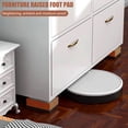 thumbnail image 2 of 4PCS Bed Risers Heavy Duty Adjustable Furniture Risers with Anti Slip Pad for Table Couch Sofa Chair Bed Frame Feet, 2 of 7
