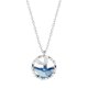 thumbnail image 2 of Hot6sl Liquidación de Ahorros de Verano Collar de Clavícula Femeninas y Sirenas y Cristal Azul Océano, 2 of 5
