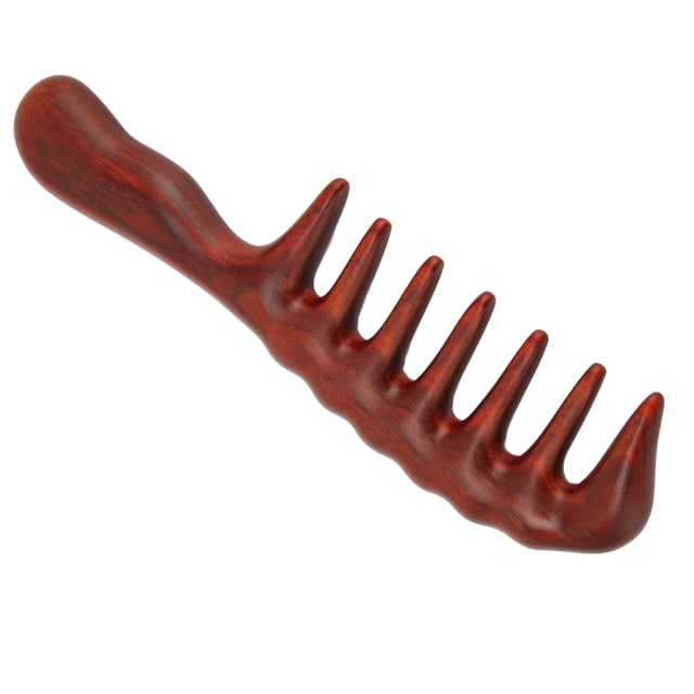 Peines Para El Cabello De Sándalo, Evitan La Caída Del Cabello, Alivian El Estrés, Peine De Madera De Dientes Anchos, Calman El Hombro Para Uso Diario