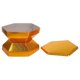 thumbnail image 1 of DIY Hexagon Paper Base for Temple Decoration Mid Autumn Festival Fruit Folding Tower Flower Basket Base Sacrificial Crafts, 1 of 5
