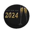 thumbnail image 3 of Easygdp Happy New Year 2024 (2) Wheel Sun Guard, Spare Tire Cover,Universal Trailer Suv Truck Camper Travel,Easy To Install And Remove -17 Inch, 3 of 9