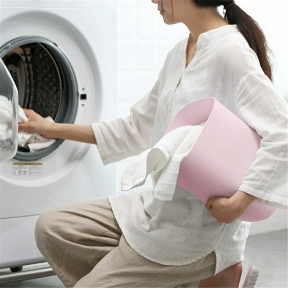 Hwkond Trash Can Household Lidless Trash Can Living Room Bedroom Kitchen Toilet Trash Basket on Clearance